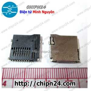 [TK1.2] Socket thẻ nhớ MicroSD V1 (có lò xo)