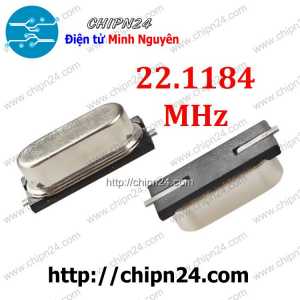 [KG2] Thạch anh Dán 22.1184M 49SMD (22.1184MHz 22.1184)